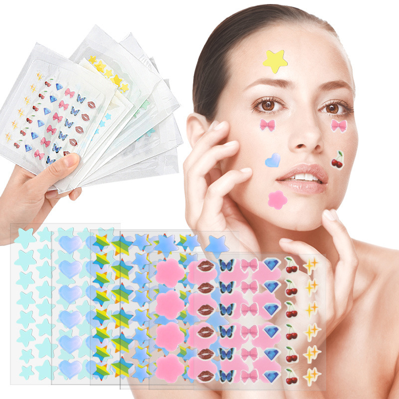 Makeup And Beauty - Parche de Acné de Dibujos Animados