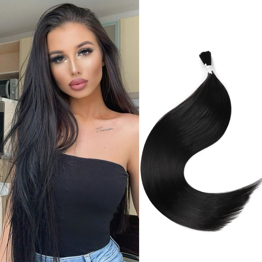 Pure Beauty Hair & Makeup - Extensiones de Cabello Sintético Liso de