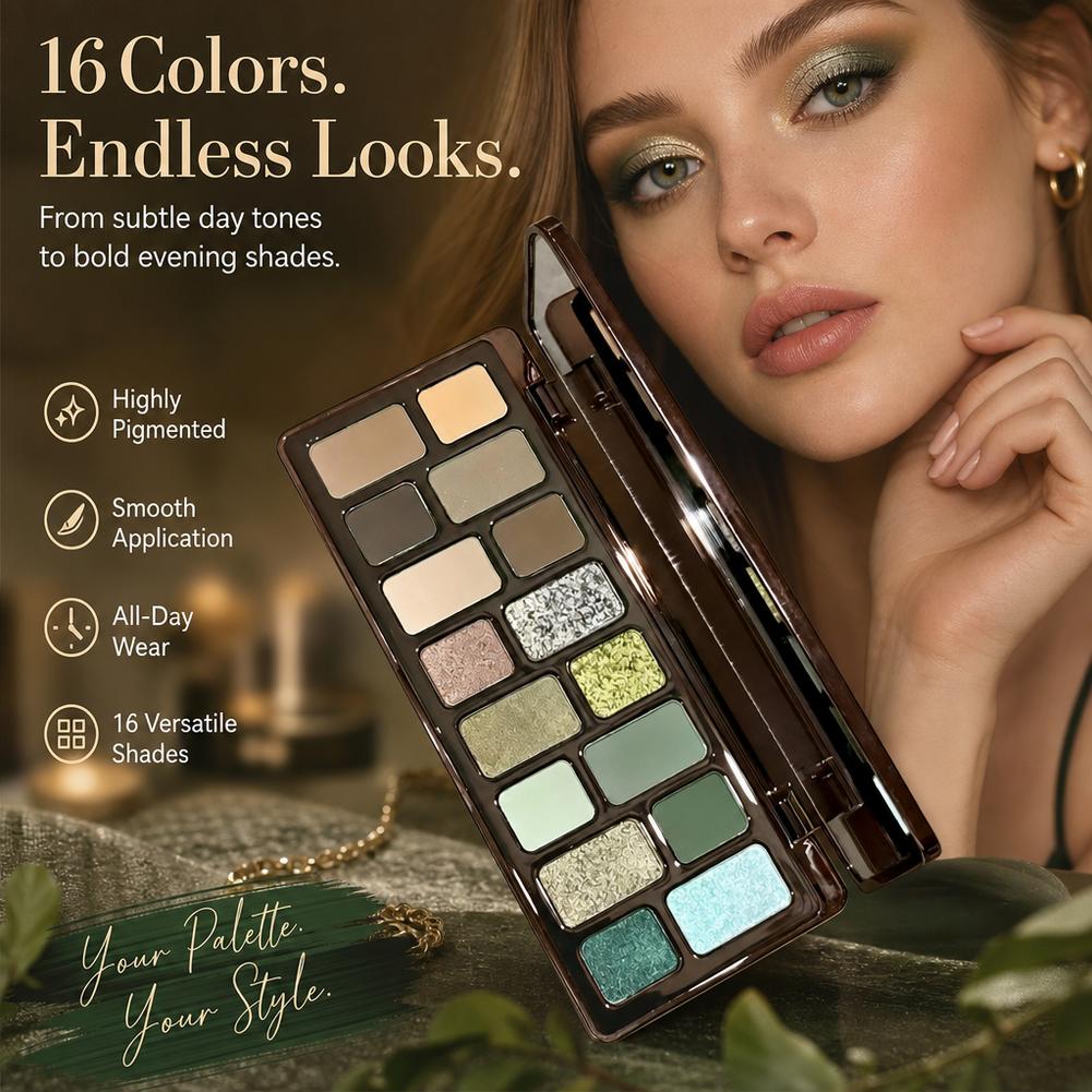 Eyeshadow Glitter Pigment - Paleta de Maquillaje de Ojos con