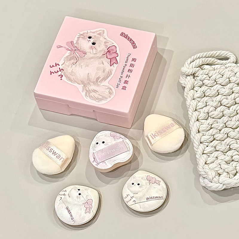 Beauty Makeup Box Set - Juego de 5 Esponjas de Maquillaje