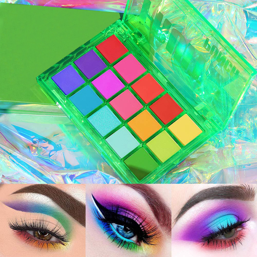 Eyeshadow Glitter Pigment - Juego de paleta de sombras de