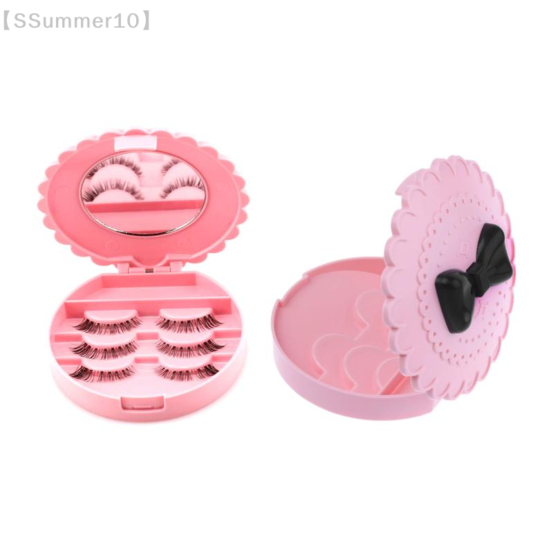 Beauty Makeup Box Set - 【SSummer10】Caja de almacenamiento de pestañas postizas