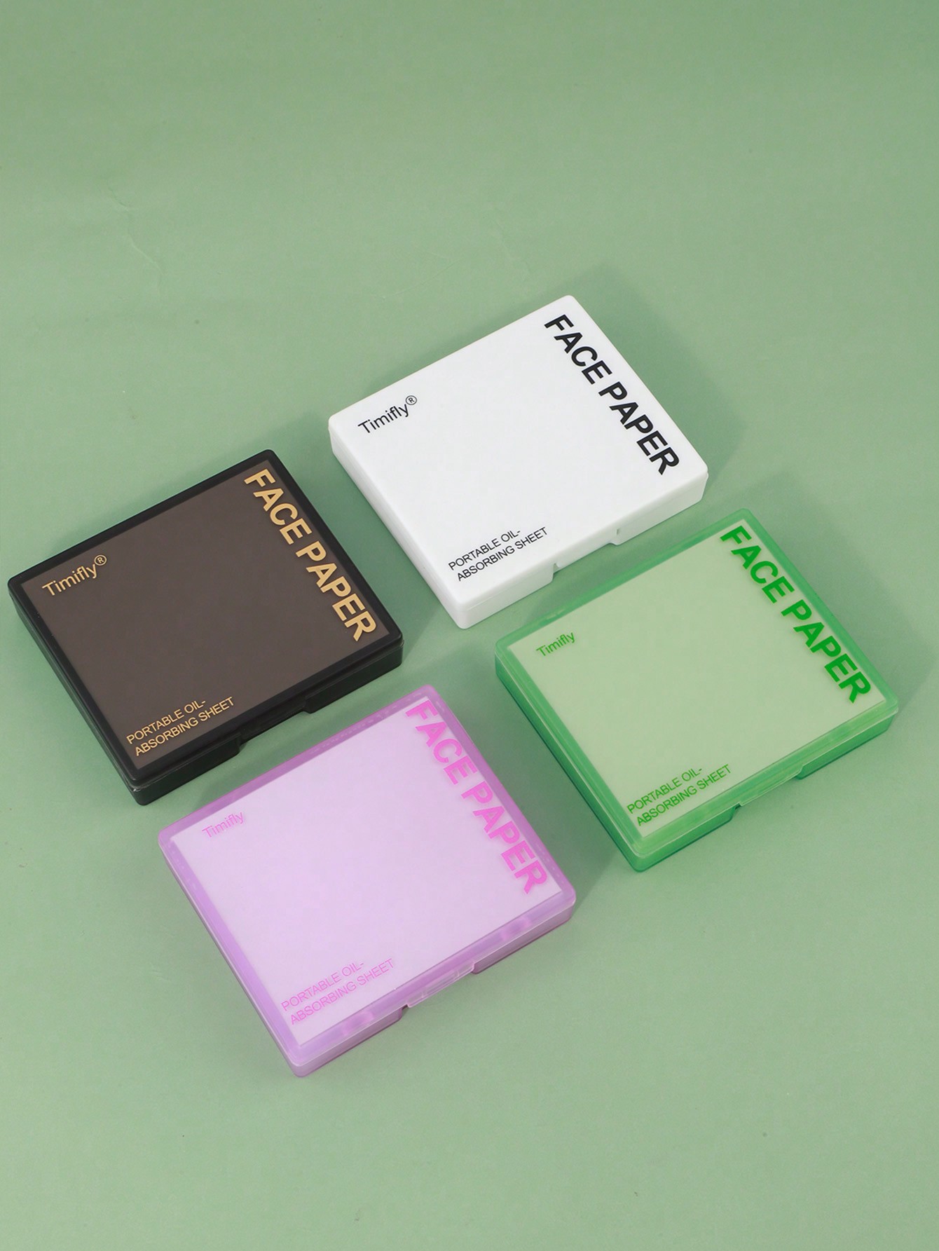 Beauty Makeup Box Set - Papel absorbente de grasa facial portátil
