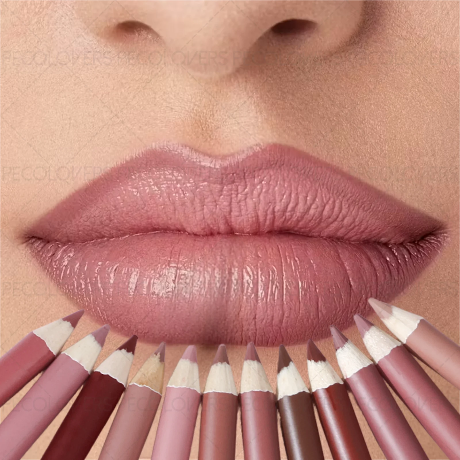 Lip Liner Pencil - Delineador de labios mate, fórmula de