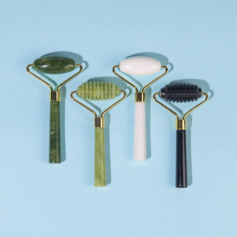 Jade Roller Gua Sha - Nuevo rodillo de Jade Xiuyan, masajeador