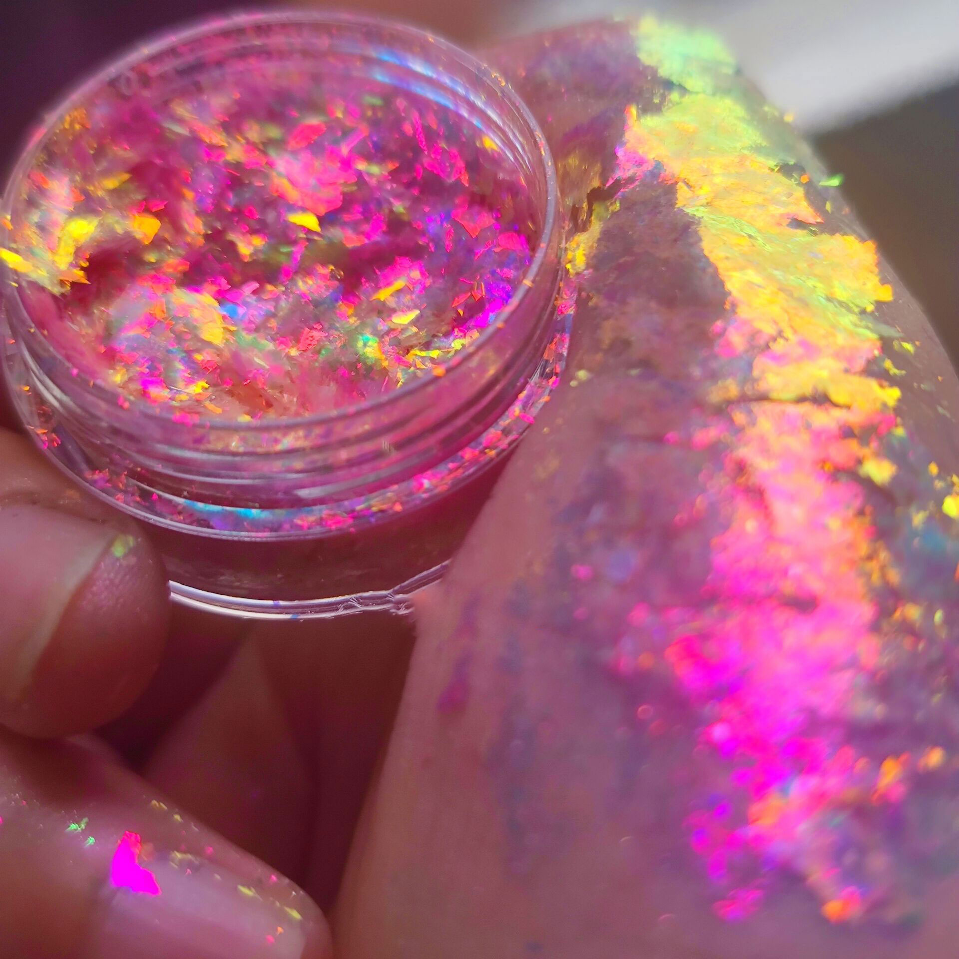 Escamas de Ópalo Brillantes pa - Eyeshadow Glitter Pigment reseña y precio