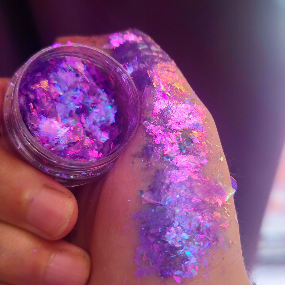 Escamas de Ópalo Brillantes pa - Eyeshadow Glitter Pigment reseña y precio