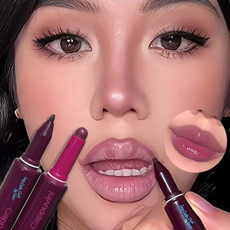 Lápiz Labial Morado Uva Mate d - Lip Liner Pencil reseña y precio