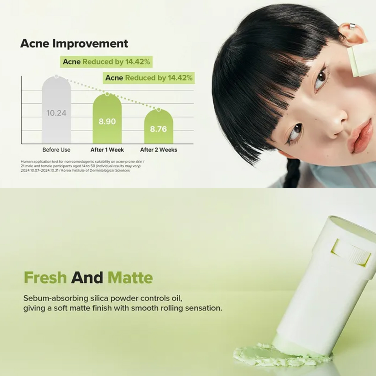 Protector Solar en Barra Mate  - Makeup Beauty Of Joseon reseña y precio