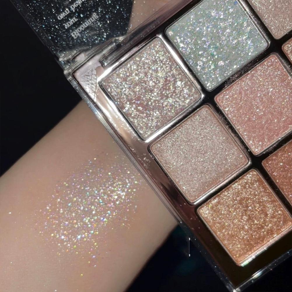 Paleta de Sombras de Ojos con  - Eyeshadow Glitter Pigment reseña y precio