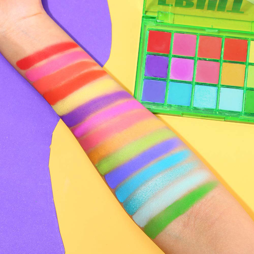 Juego de paleta de sombras de  - Eyeshadow Glitter Pigment reseña y precio