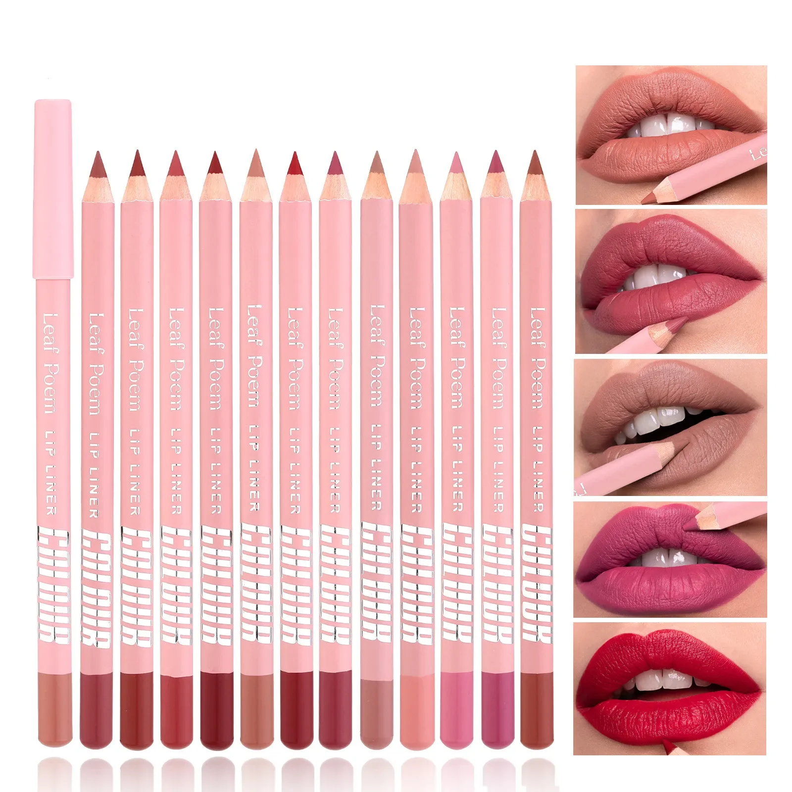 Juego de lápiz labial, delinea - Lip Liner Pencil reseña y precio