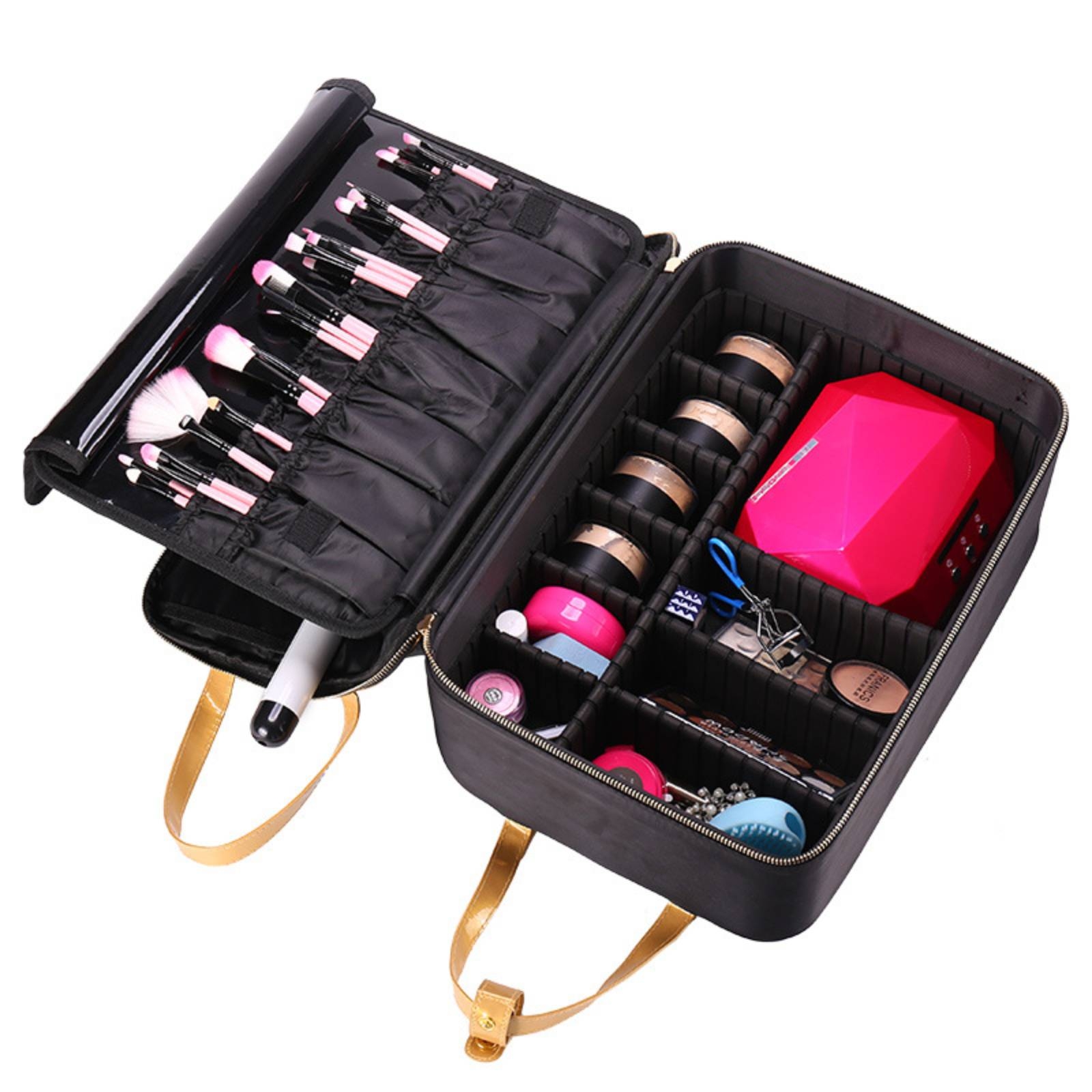 Estuche de maquillaje con comp - Makeup And Beauty reseña y precio