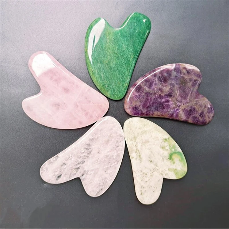 Rodillo de Jades verdes natura - Jade Roller Gua Sha reseña y precio