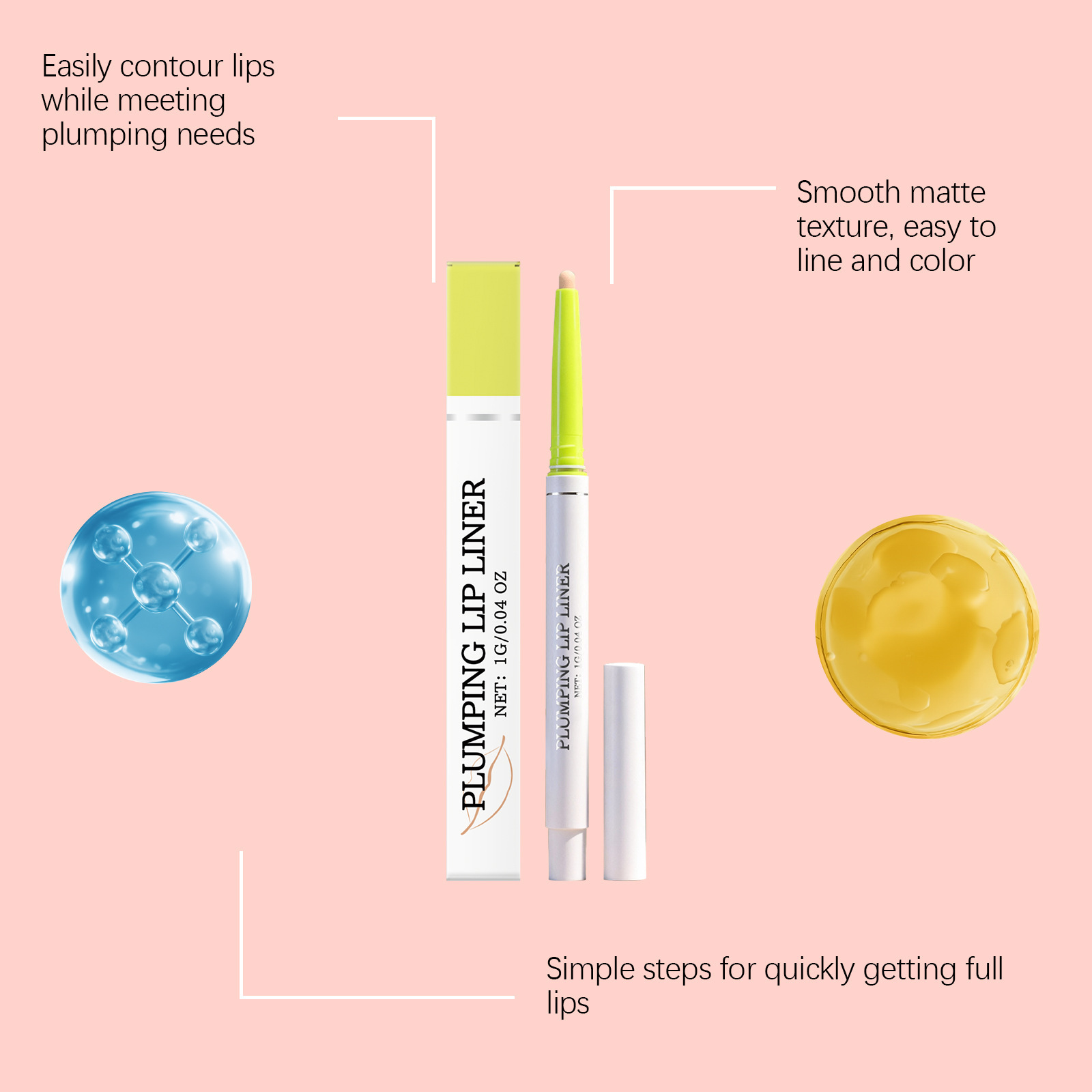 Lápiz Delineador de Labios Vol - Lip Liner Pencil reseña y precio