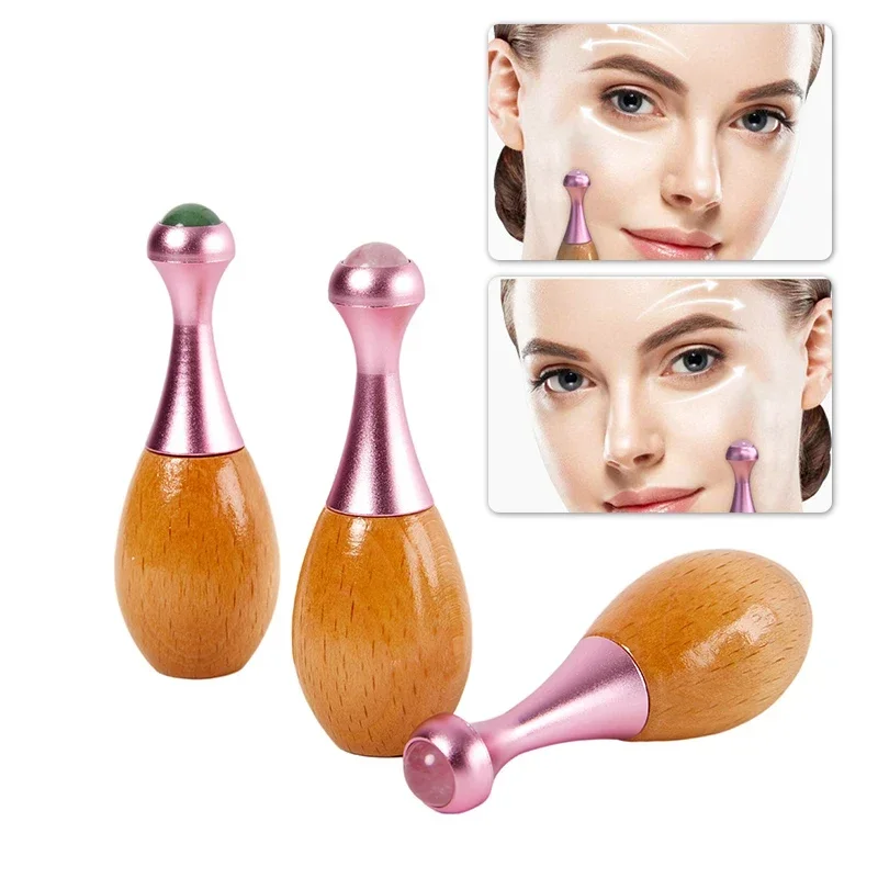 1 unidad de masajeador de ojos - Jade Roller Gua Sha reseña y precio