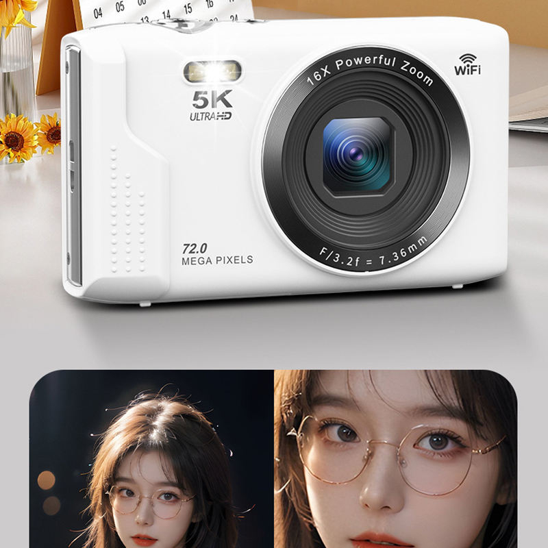 Cámara para estudiantes de 5K, - Beauty Makeup Camera App reseña y precio