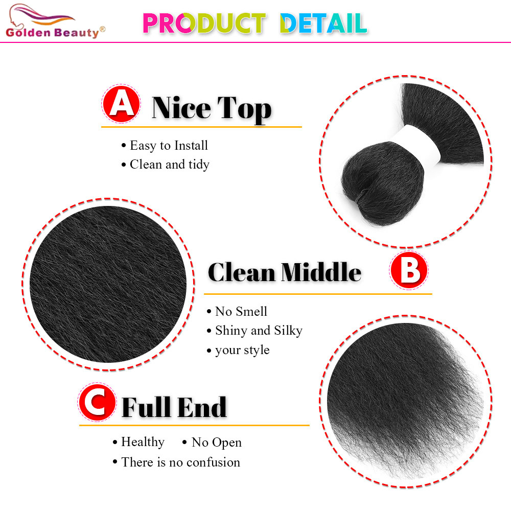 Paquete de 3 Extensiones de Ca - Pure Beauty Hair & Makeup reseña y precio