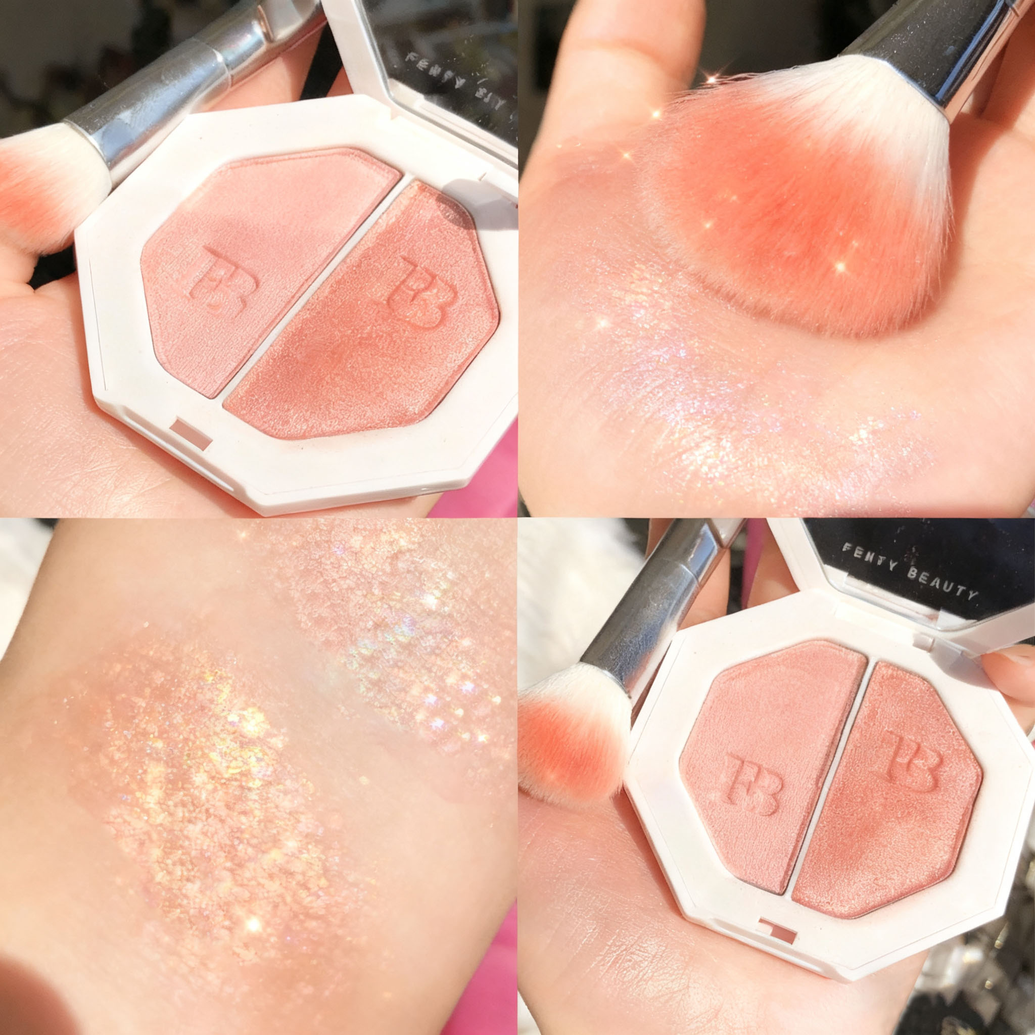 Fenty Beauty Diamond Star High - Fenty Beauty Makeup Highlighter reseña y precio