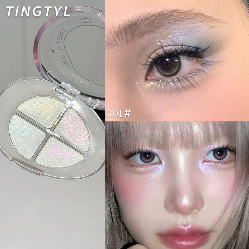 Paleta de Sombras de Ojos con  - Eyeshadow Glitter Pigment reseña y precio