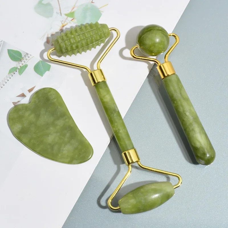 Rodillo Facial de Jade Natural - Jade Roller Gua Sha reseña y precio