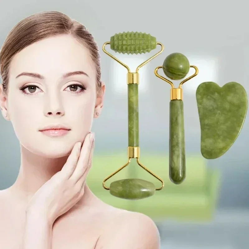 Rodillo Facial de Jade Natural - Jade Roller Gua Sha reseña y precio