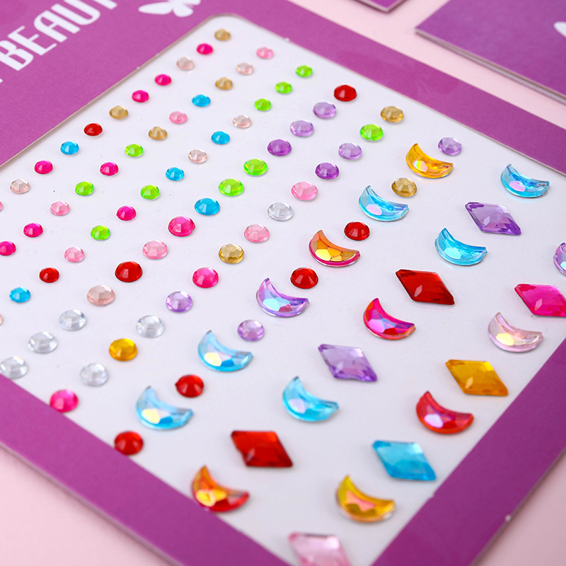 Pegatinas de Gemas Faciales Au - Makeup And Beauty reseña y precio