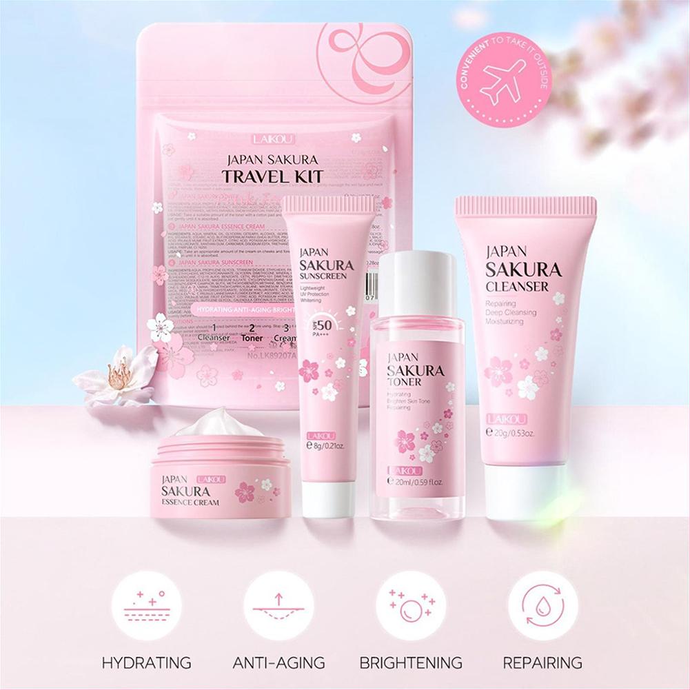 Sakura-Juego de cuidado de la  - Makeup And Beauty reseña y precio