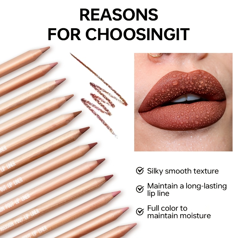 Lápiz delineador de labios mat - Lip Liner Pencil reseña y precio
