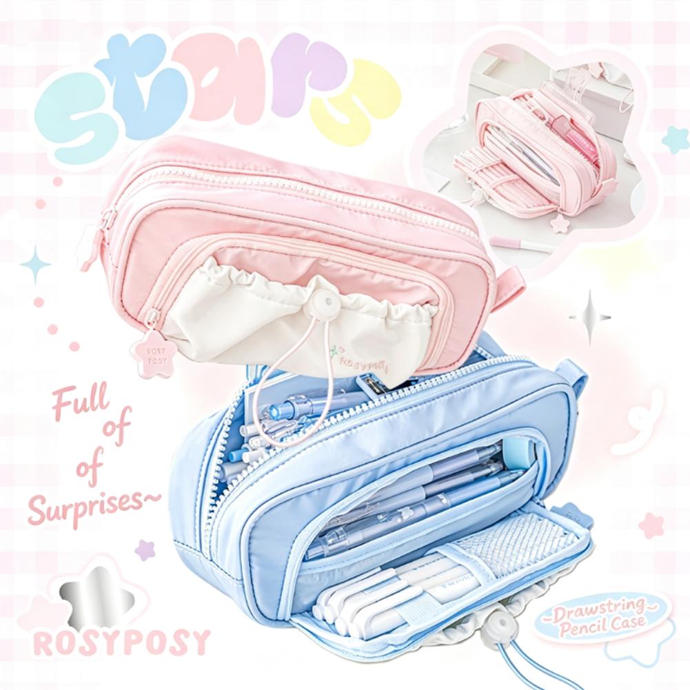 Estuche para lápices con cordó - Beauty Makeup School reseña y precio