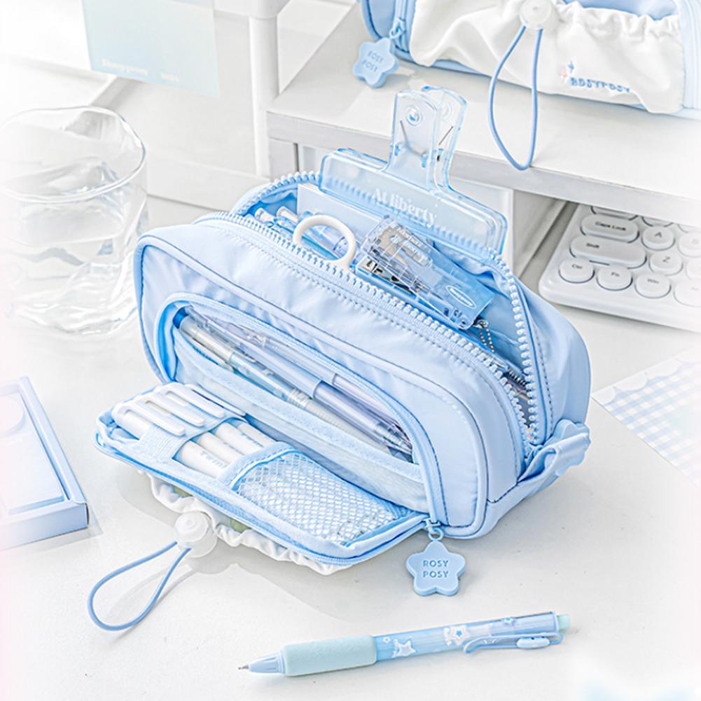 Estuche para lápices con cordó - Beauty Makeup School reseña y precio