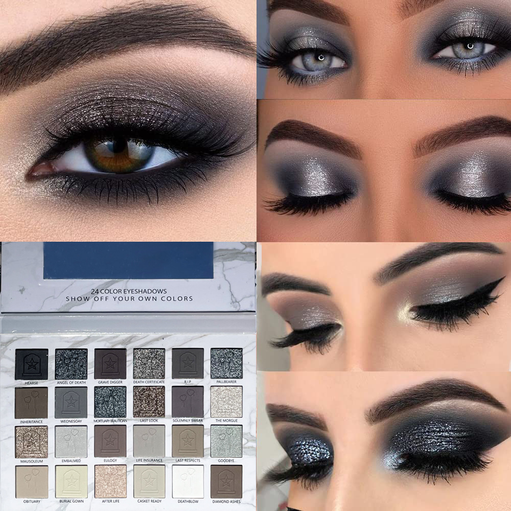 Paleta de Maquillaje de Ojos c - Eyeshadow Glitter Pigment reseña y precio