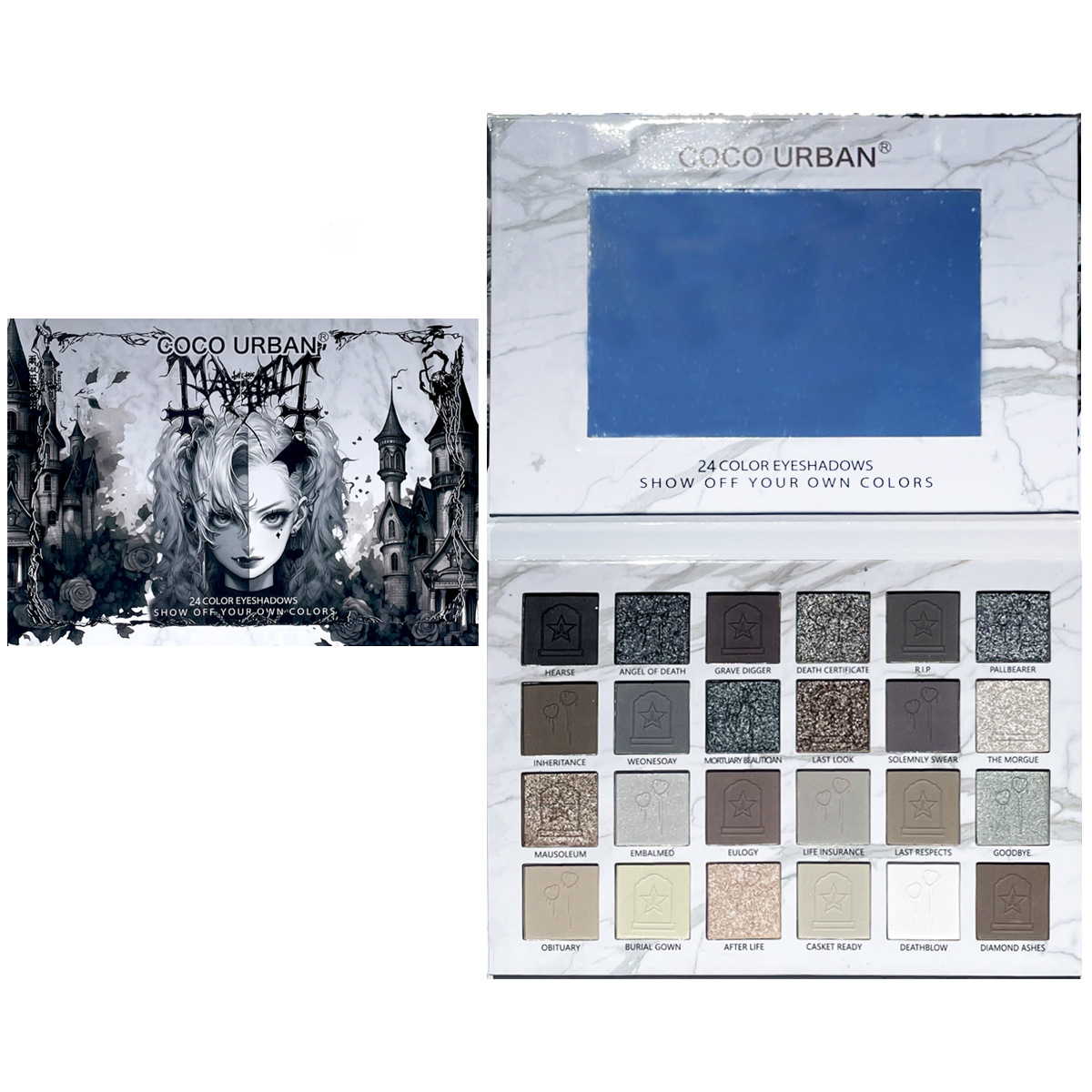 Paleta de Maquillaje de Ojos c - Eyeshadow Glitter Pigment reseña y precio